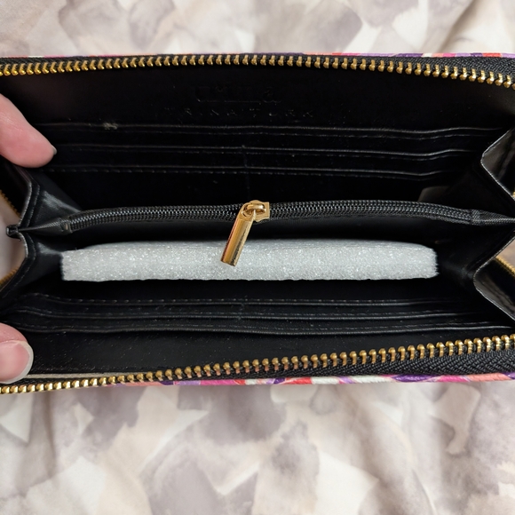 Trina Tirk Pink and Purple Women's Wallet - Picture 5 of 6